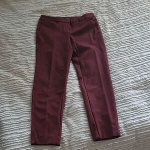 Burgundy Trousers